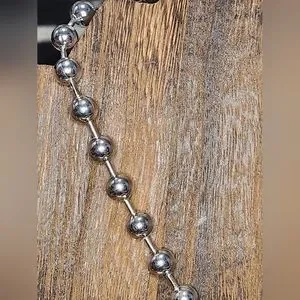 Dolls Kill | Jewelry | Nwot Dog Bone Ball Chain Necklace